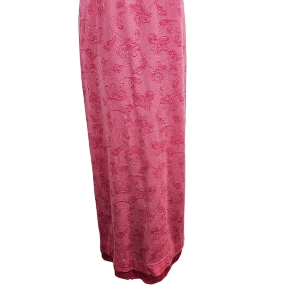 Vintage 90s Soft Girl Maxi Dress + Cardigan 8 Femcore Coquette Phoebe Buffay - Picture 13 of 16